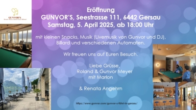 WILLKOMMEN in GUNVOR’S GERSAU