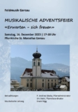 Musikalische Adventsfeier