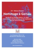 CD-Vernissage und Release-Konzert