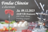 Fondue Chinoise à discretion